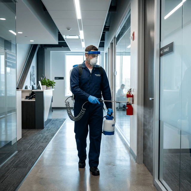 방역 작업 배경